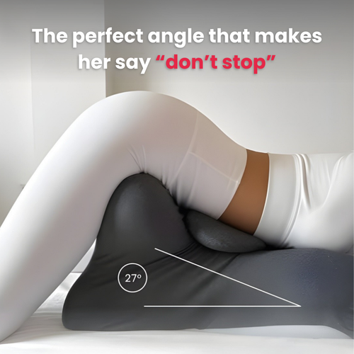 Cojín íntimo ergonómico para una posición perfecta 